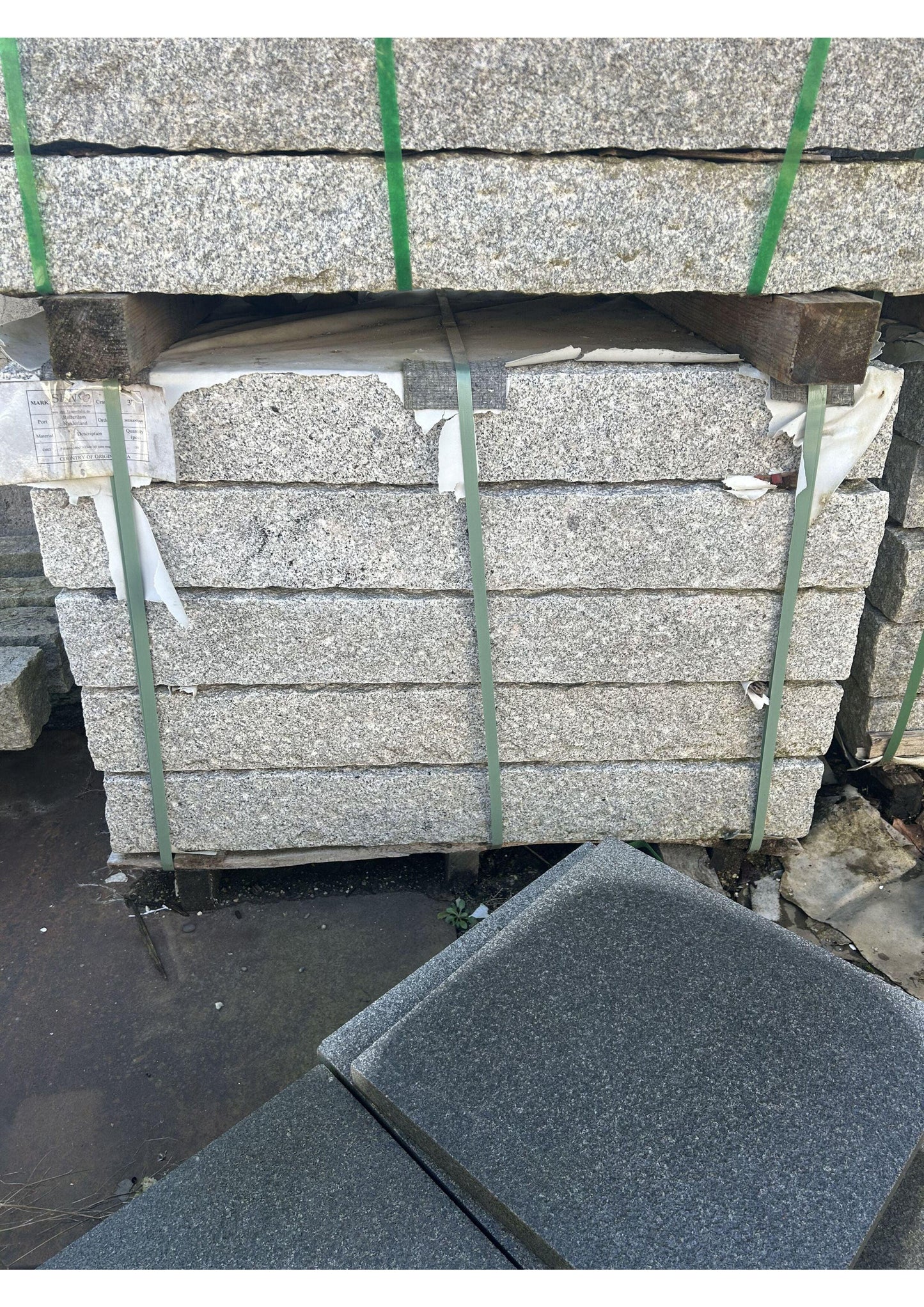 Palisaden aus Granit | allseits gespalten - M2Granit