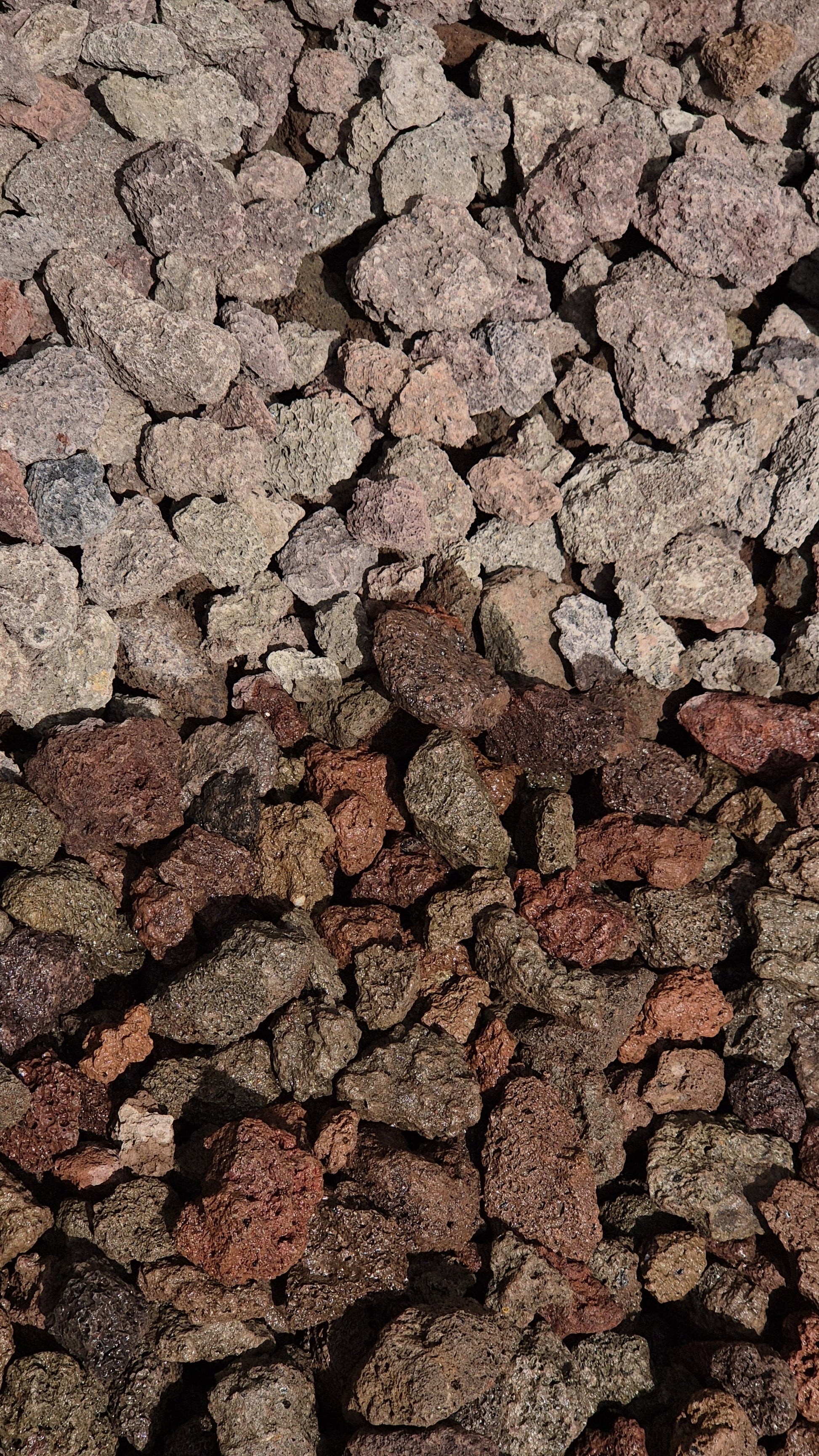 Lavasplitt | Rot/Braun | 16mm - 32mm - M2Granit
