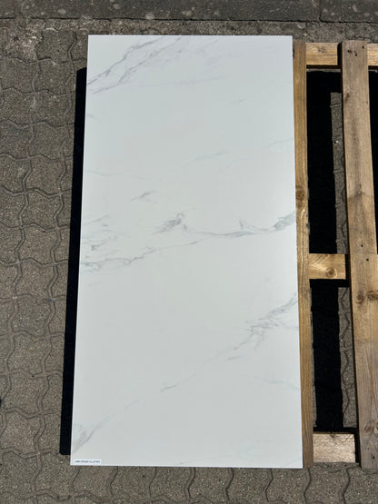 Feinsteinzeug-Fliese-Calacatta-Grigio Marmor-Optik-matt-60x120cm-m2granit
