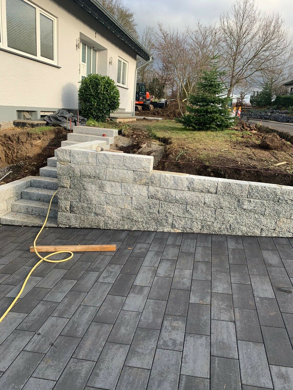 Granit-Mauersteine-Trockenmauer-Gartenmauer-20x20x40cm