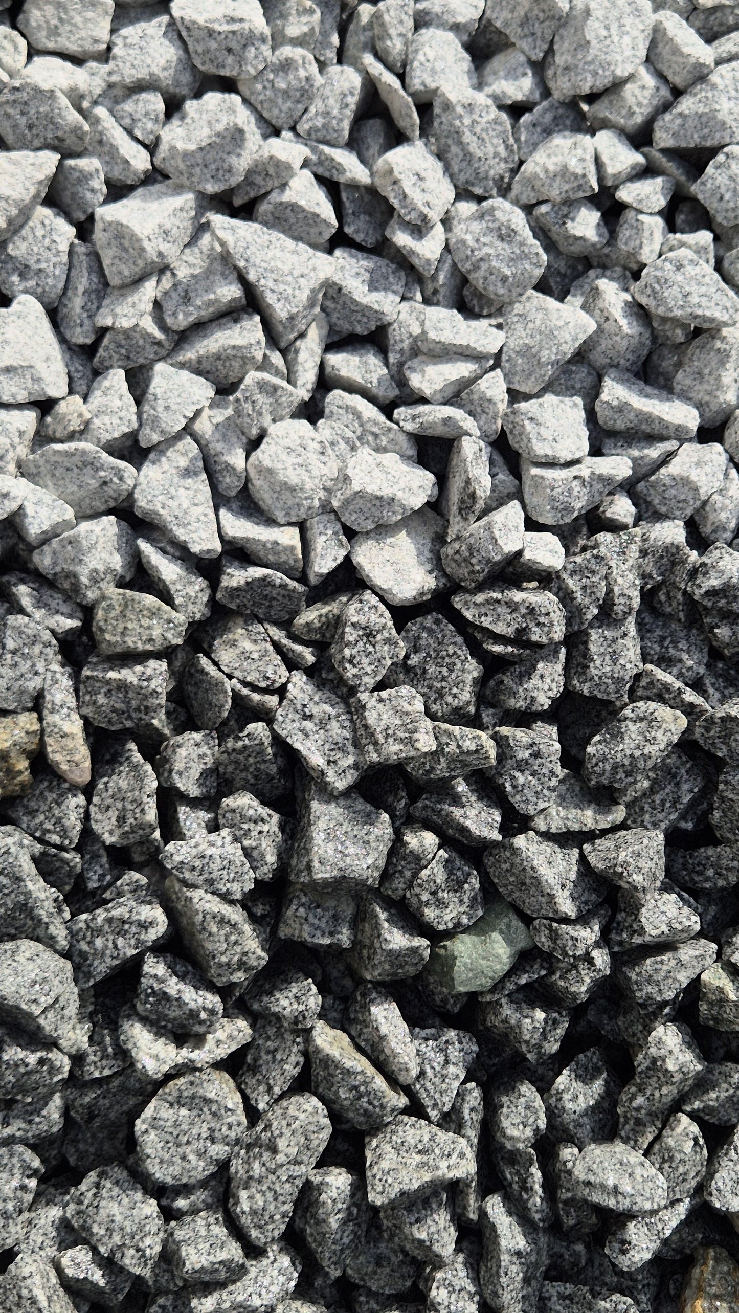 Granitsplitt | Hellgrau | Feinkörnig | 16mm-32mm - M2Granit