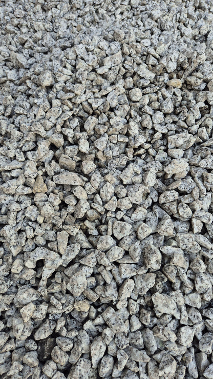 Granitsplitt | Grau/Weiß | 8mm - 16mm - M2Granit