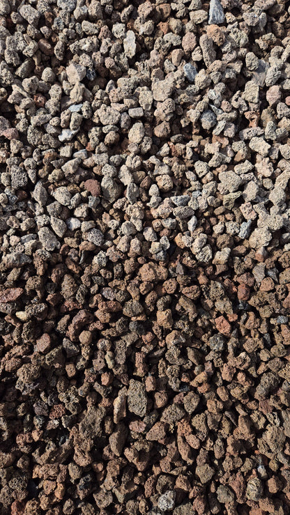 Lavasplitt | Rot/Braun | 8mm - 16mm - M2Granit