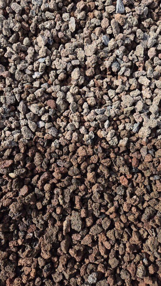 Lavasplitt | Rot/Braun | 8mm - 16mm - M2Granit