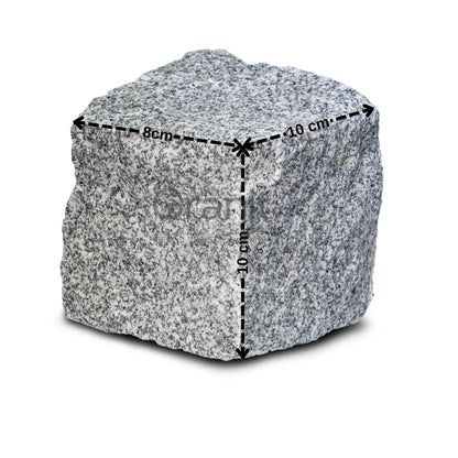 Kleinpflaster aus Granit | 8x10x10 | allseits gespalten - M2Granit