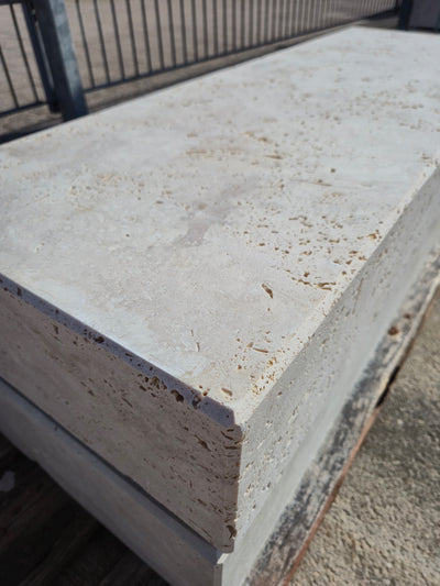 Travertin Blockstufen 150 cm
