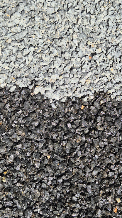 Basaltsplitt | 2mm - 5mm | schwarz - M2Granit