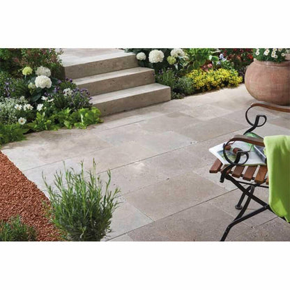 Blockstufen aus Travertin | 15x35x100cm | Noce - M2Granit