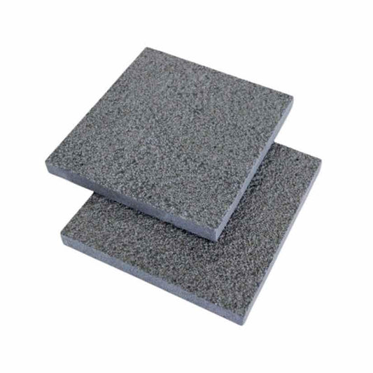 Basalt Terrassenplatten Anthrazit, gesägt – m2Granit – Einzelansicht